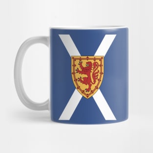 Royal Scottish Flag (vertical) (transparent) Mug